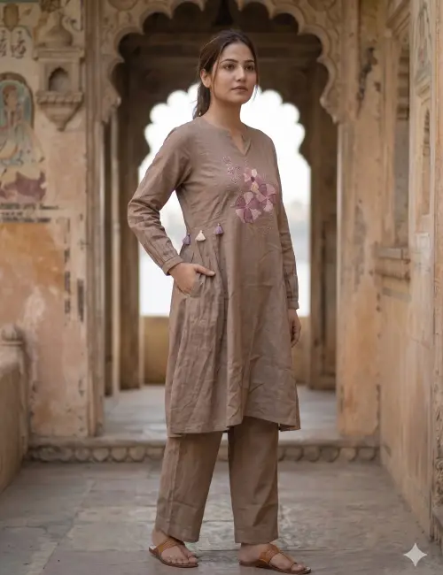 Hip Cover Co-Ord Set - Mouse