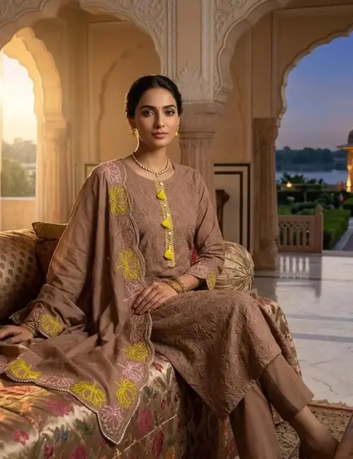 Thread Work Mul Chanderi